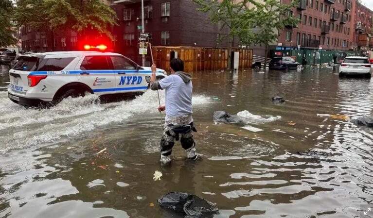 氣候變遷影響　紐約州長：暴洪恐成新常態